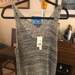 NWT Vince marled sweater tank/tunic